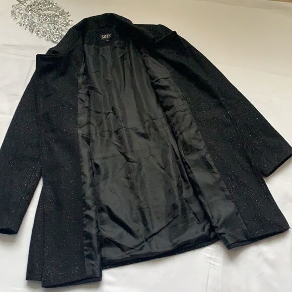 ⭐️SUZY Shier Wool Blend Sparkling Coat⭐️ - Picture 6 of 12